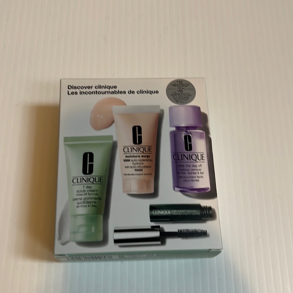 Clinique 4-pc sample set